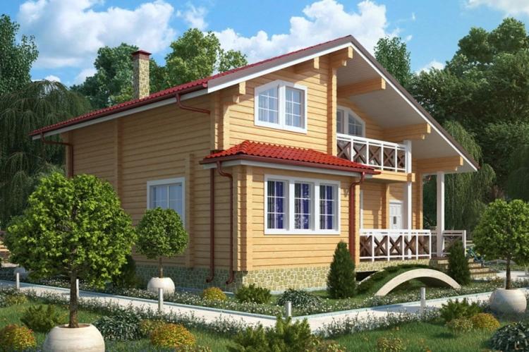 Maisons à deux étages d'un bar - projets et photos