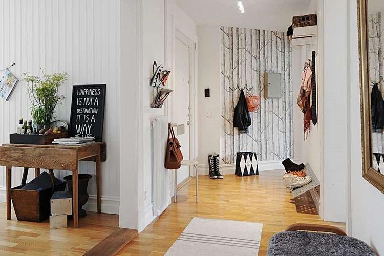 Couloir de style scandinave