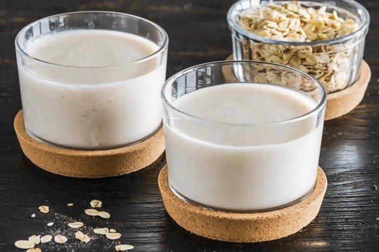 Gelée d'avoine sur flocons d'Hercule