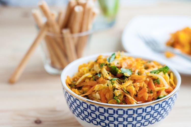 Salade de carottes et potiron