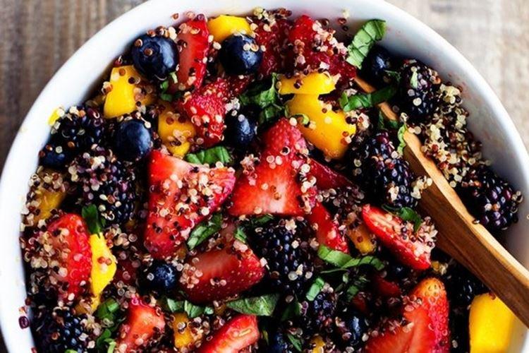 Salade de fruits au quinoa