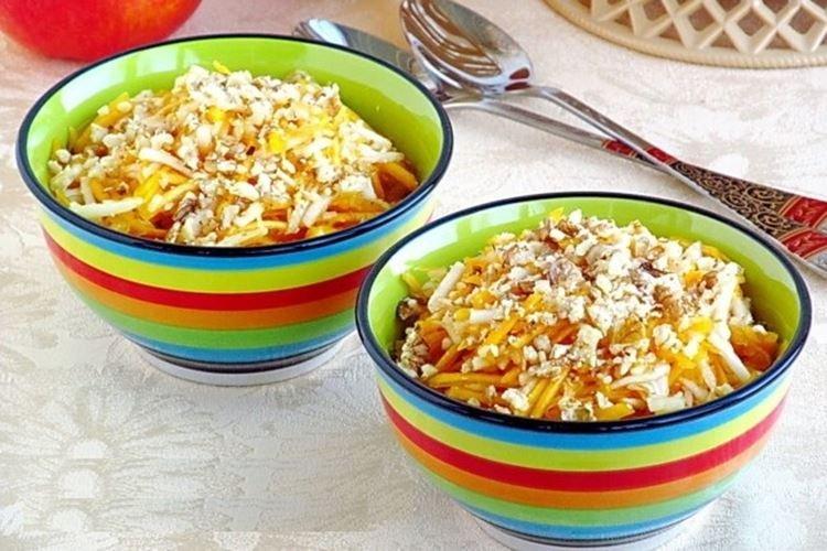 Salade de fruits au potiron