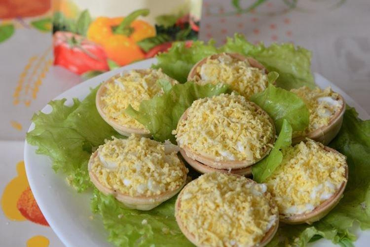 Salade de saumon en conserve