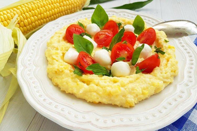 Bouillie de maïs aux légumes