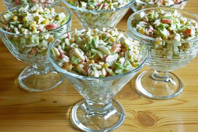 Salade de riz et foie