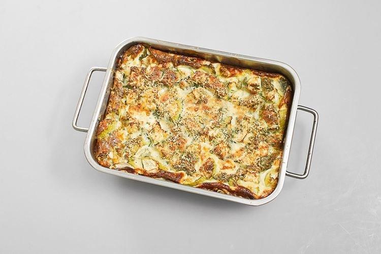 Casserole de courgettes aux oeufs