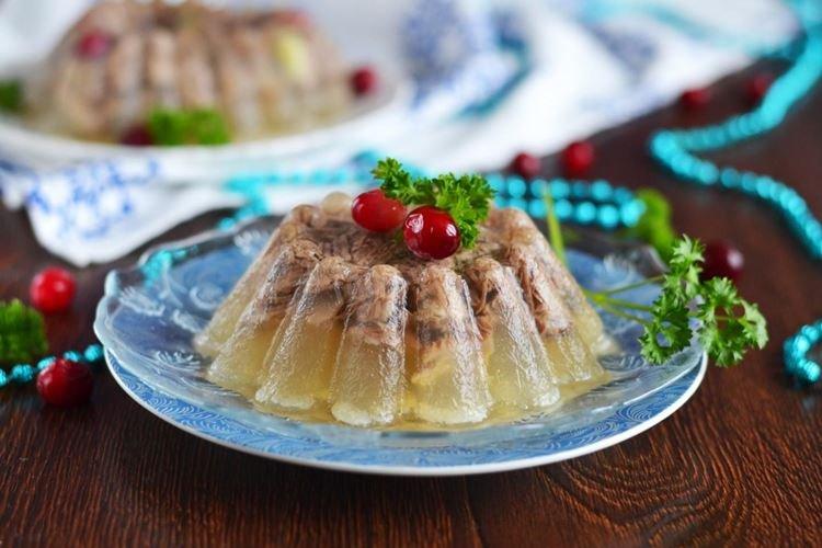 Gelée de boeuf à l'agar-agar