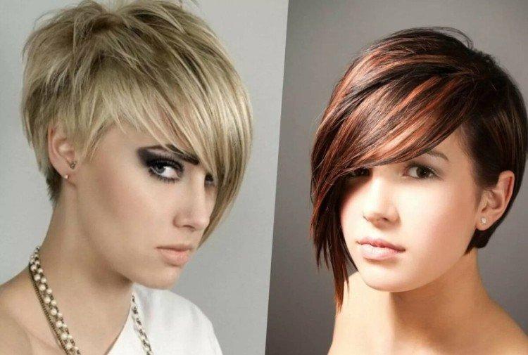 Coupes de cheveux pour un visage rond 2021 - photos et idées