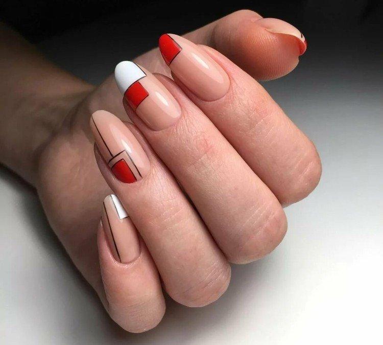 Manucure nue - photos et idées