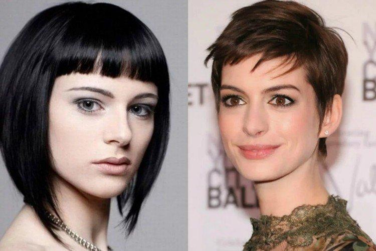 Coupes de cheveux à la mode avec une frange courte pour les amateurs d'expériences