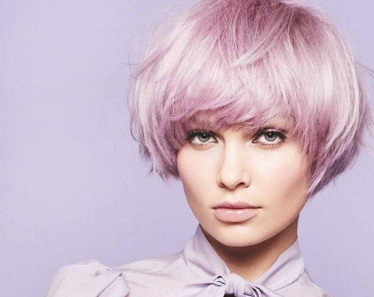Coloration pour cheveux courts 2021 - photos et idées