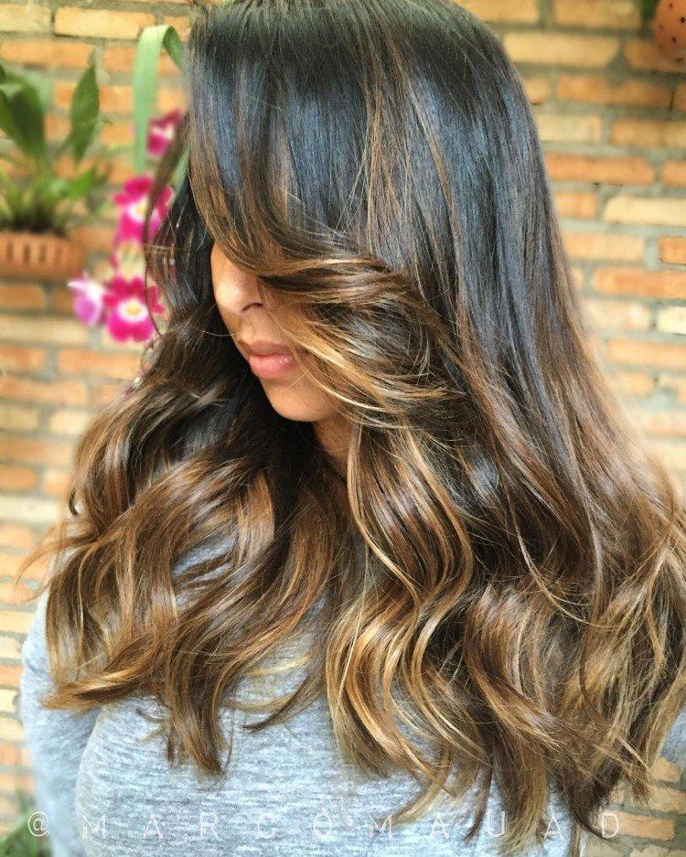 Coloriage de balayage - exemples de photos