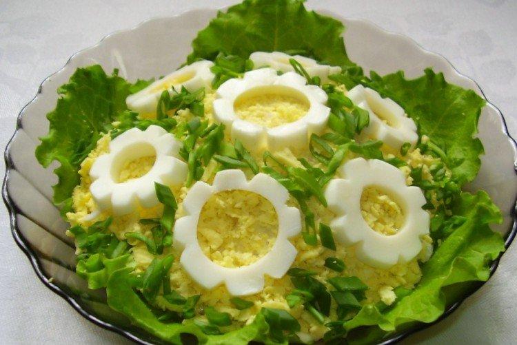 Salade de pois verts et bacon