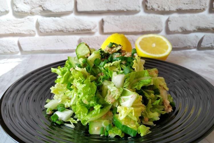 Salade de thon vert