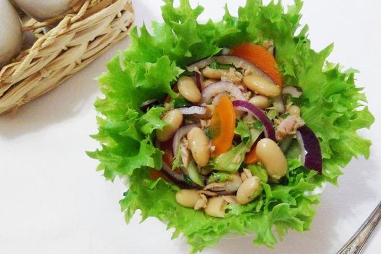 Salade de thon et haricots