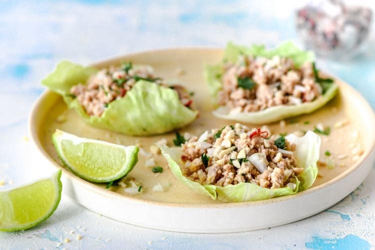 Apéritif de dinde hachée épicée