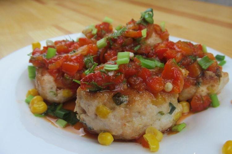 Escalopes de dinde au maïs