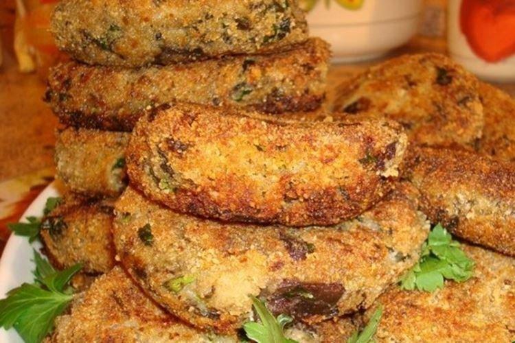 Escalopes d'aubergines et de fromage