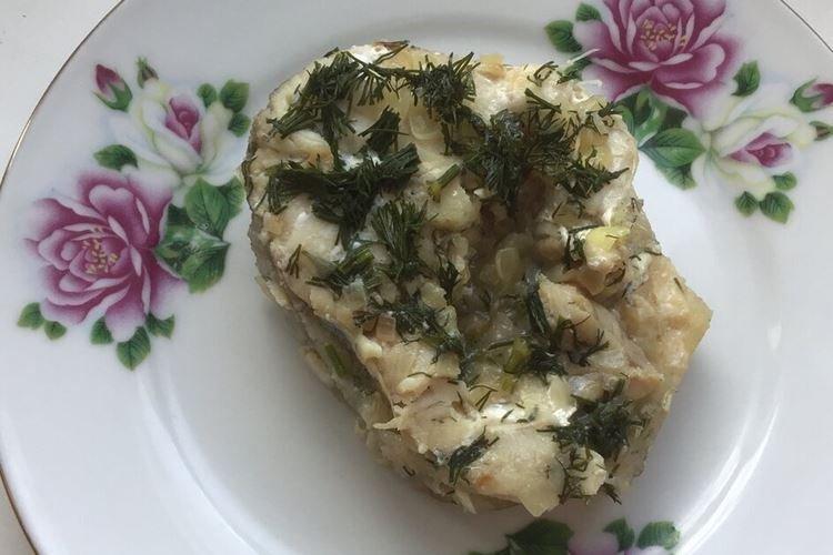 Sandre à l'ail et à l'aneth