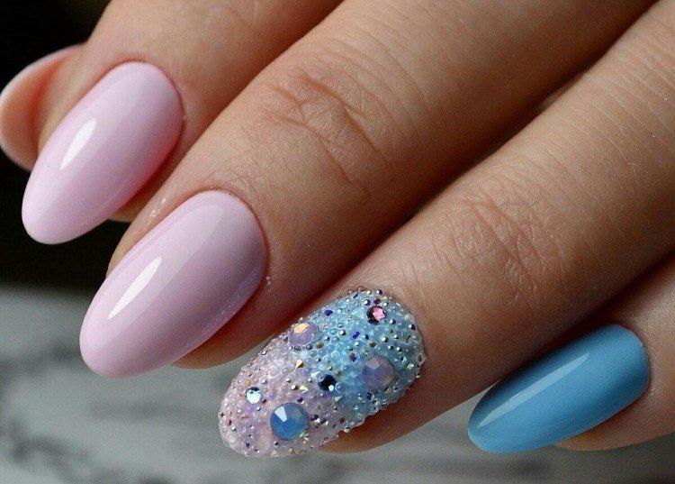 Manucure rose - photos et idées