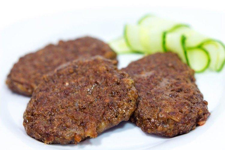 Grecs avec foie de boeuf