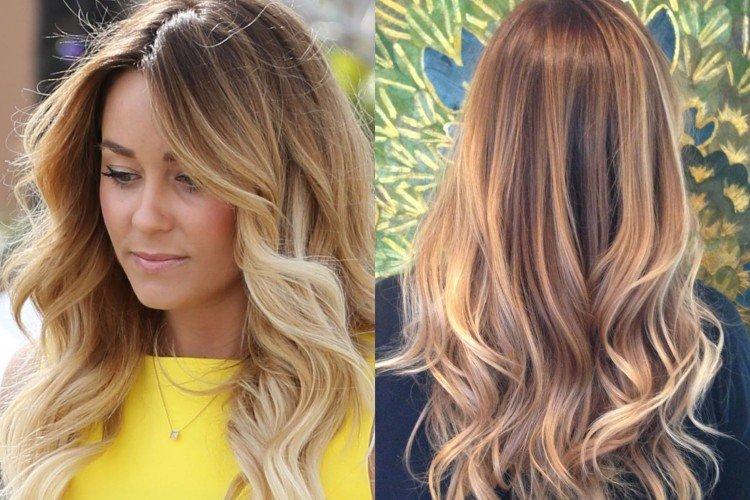 Shatush sur cheveux blonds