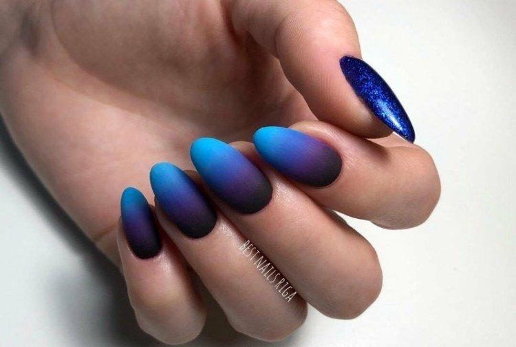 Manucure Dégradé Mat