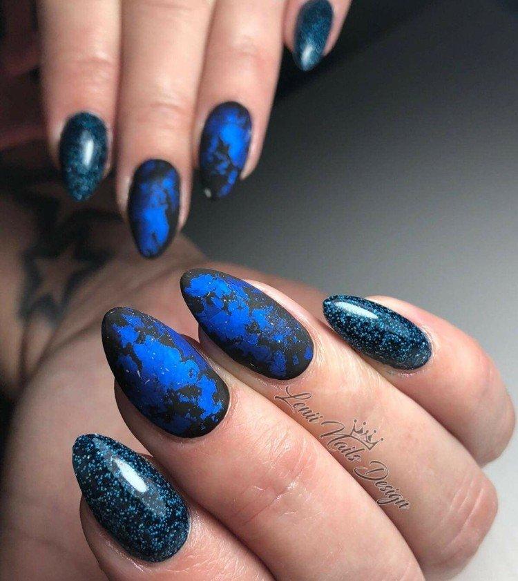 Manucure mate - photos et idées