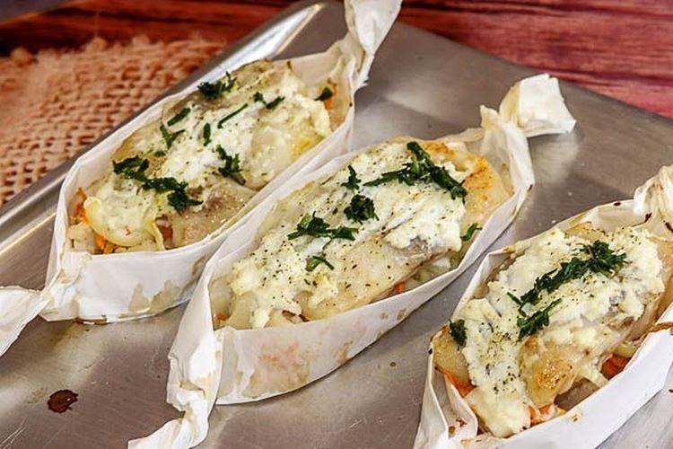 Filet de cabillaud au chou-fleur