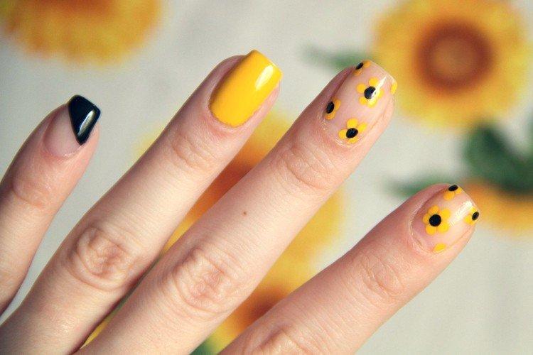 Manucure pour ongles carrés 2021 - photos et idées