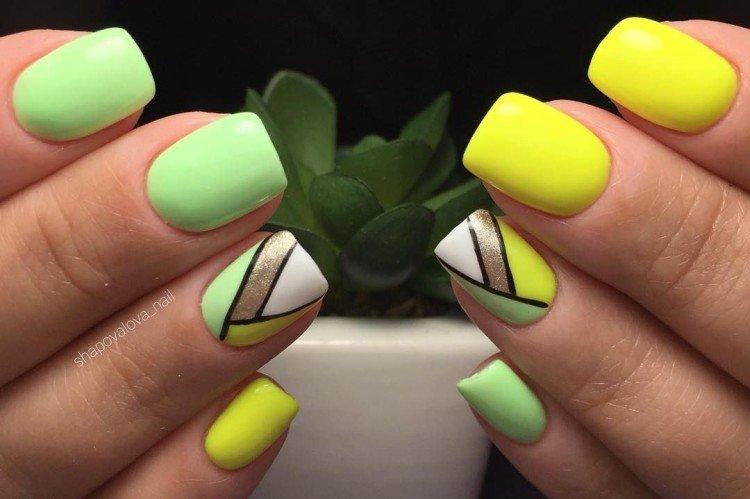 Manucure pour ongles carrés 2021 - photos et idées