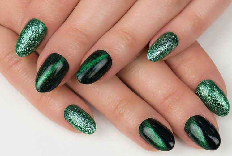 Manucure oeil de chat - photos et idées