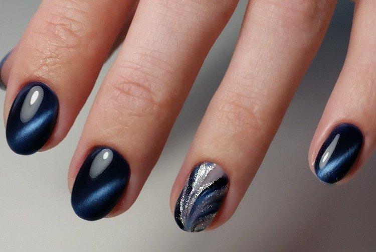 Manucure oeil de chat - photos et idées