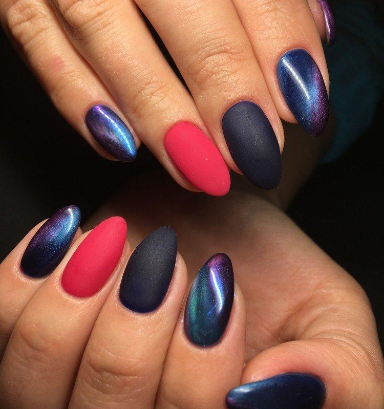 Manucure oeil de chat - photos et idées