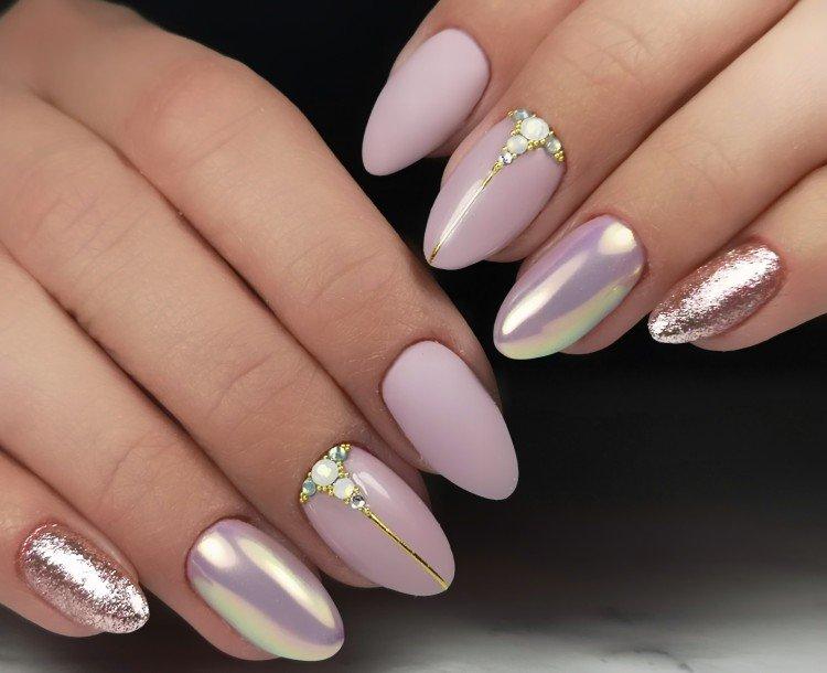 Manucure légère avec frotter