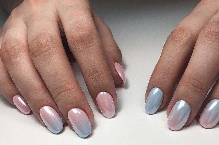 Vernis gel manucure avec frottage