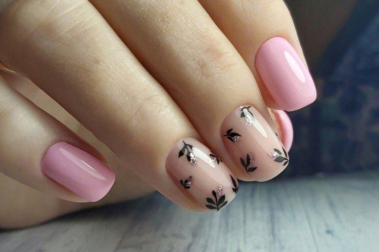 Dessins pour ongles courts