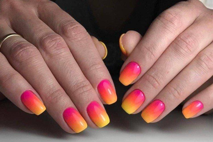 Manucure ombrée ou dégradée
