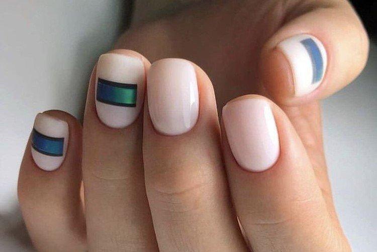 Conception pour les ongles courts