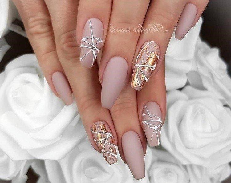 Dessins d'ongles de mariage 2021