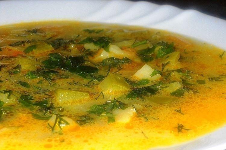 Soupe aux courgettes et au fromage
