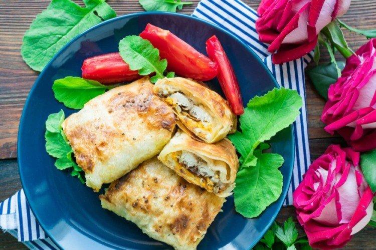 Poisson dans du pain pita