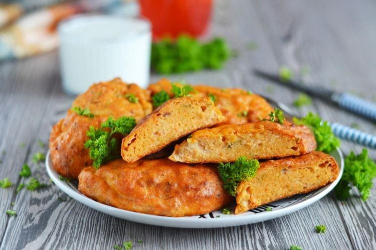 Escalopes de poisson hachées aux tomates
