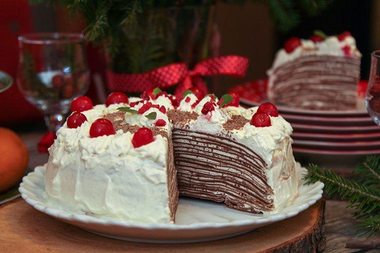 Gâteau De Crêpes De Carême