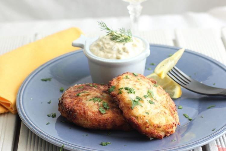Escalopes de cabillaud aux petits pois