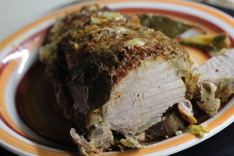 Porc de porc bouilli