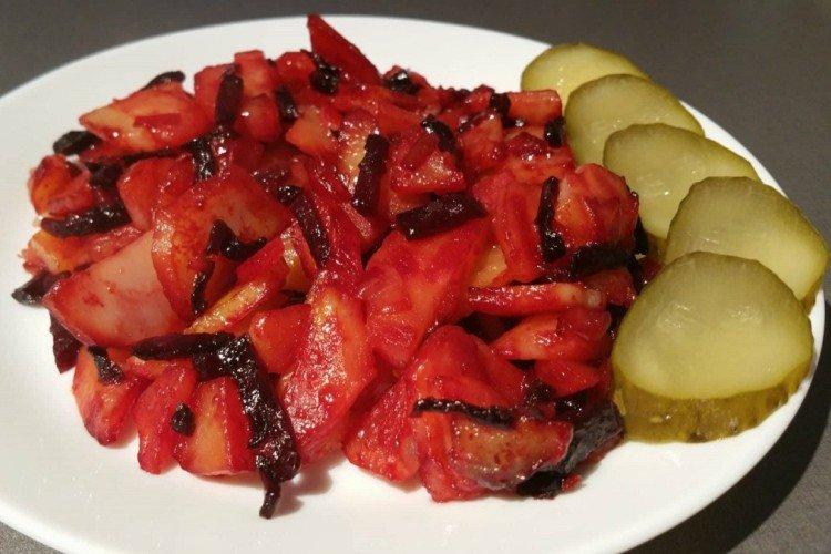 Légumes mijotés aux betteraves