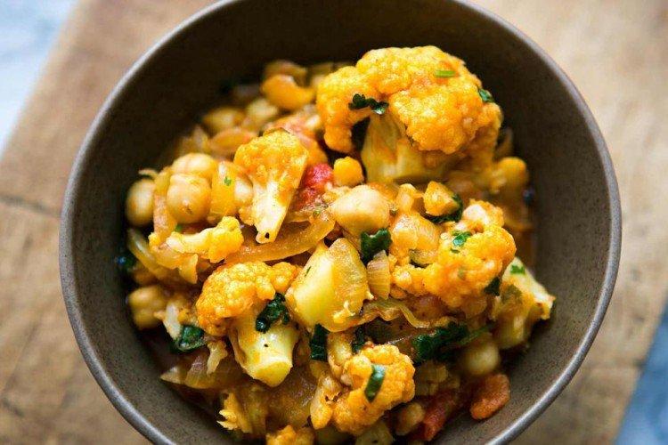 Légumes mijotés au chou-fleur