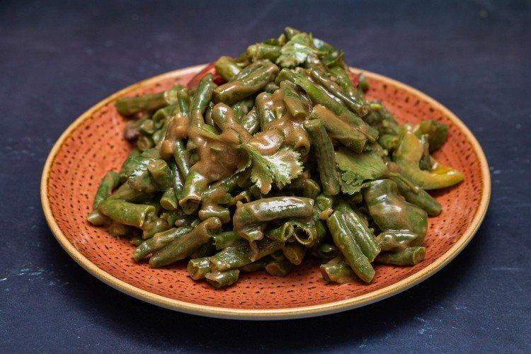 Légumes cuits à la sauce soja