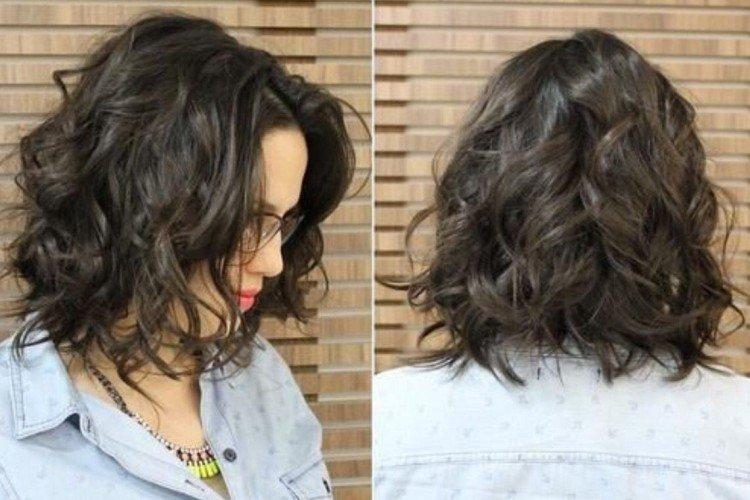 Style shaggy avec des boucles